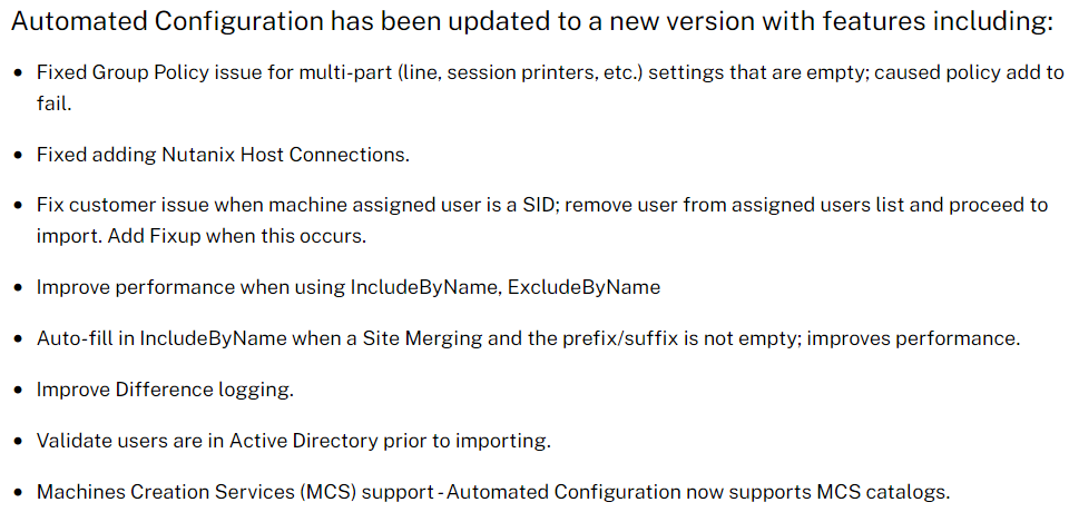 #Citrix Automated Configuration Tool for Virtual Apps and Desktops updated Feb 8 < for migration from on-prem to Citrix Cloud citrix.com/downloads/citr…