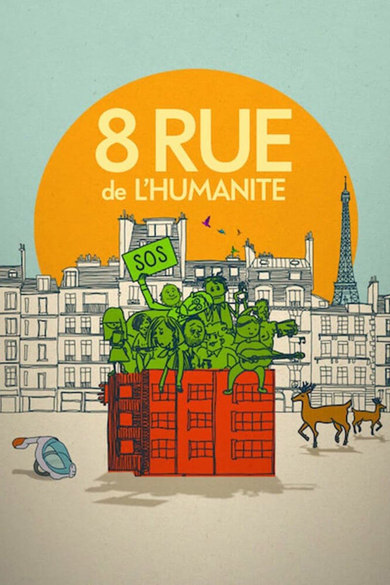 Alors là écoute moi, je me suis mis sur la plaquette ce film avec Dany Boume là. POW DU COOOONNN, les américains ils se ramolissent ils financent de ces daubasses con ! C’est une fête des voisins en gros, tiens ca doit te plaire ça Pierrot !
8 Rue de l’Humanité (2021)