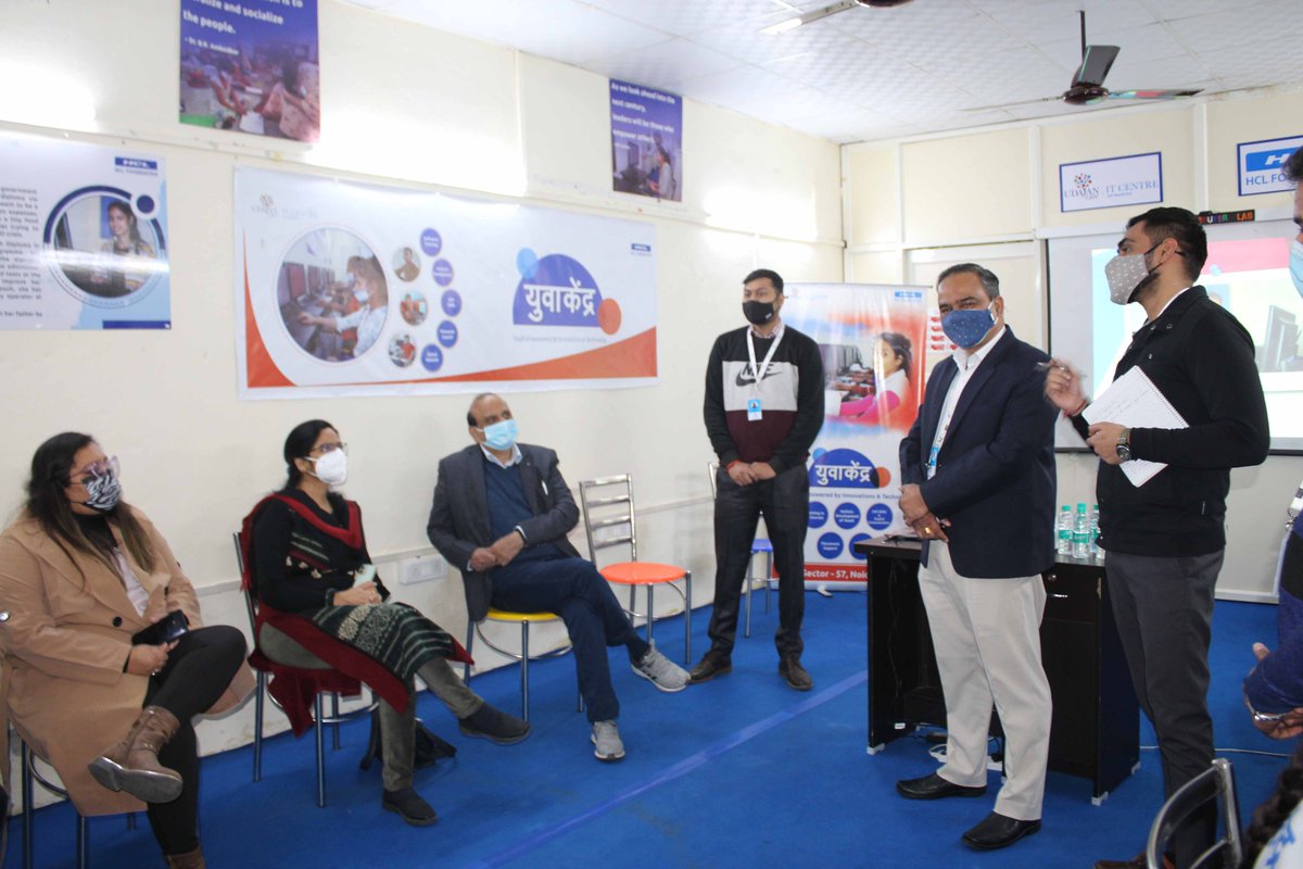 udayancare's tweet photo. Our heartfelt gratitude to the HCL Foundation Team for their visit to our #Yuvakendra IT Centre, #Noida.
#HCLfoundation #HCLuday #UCIT #SkillingIndia #makingyounglivesshine #UdayanCare https://t.co/QyD8unWgmr