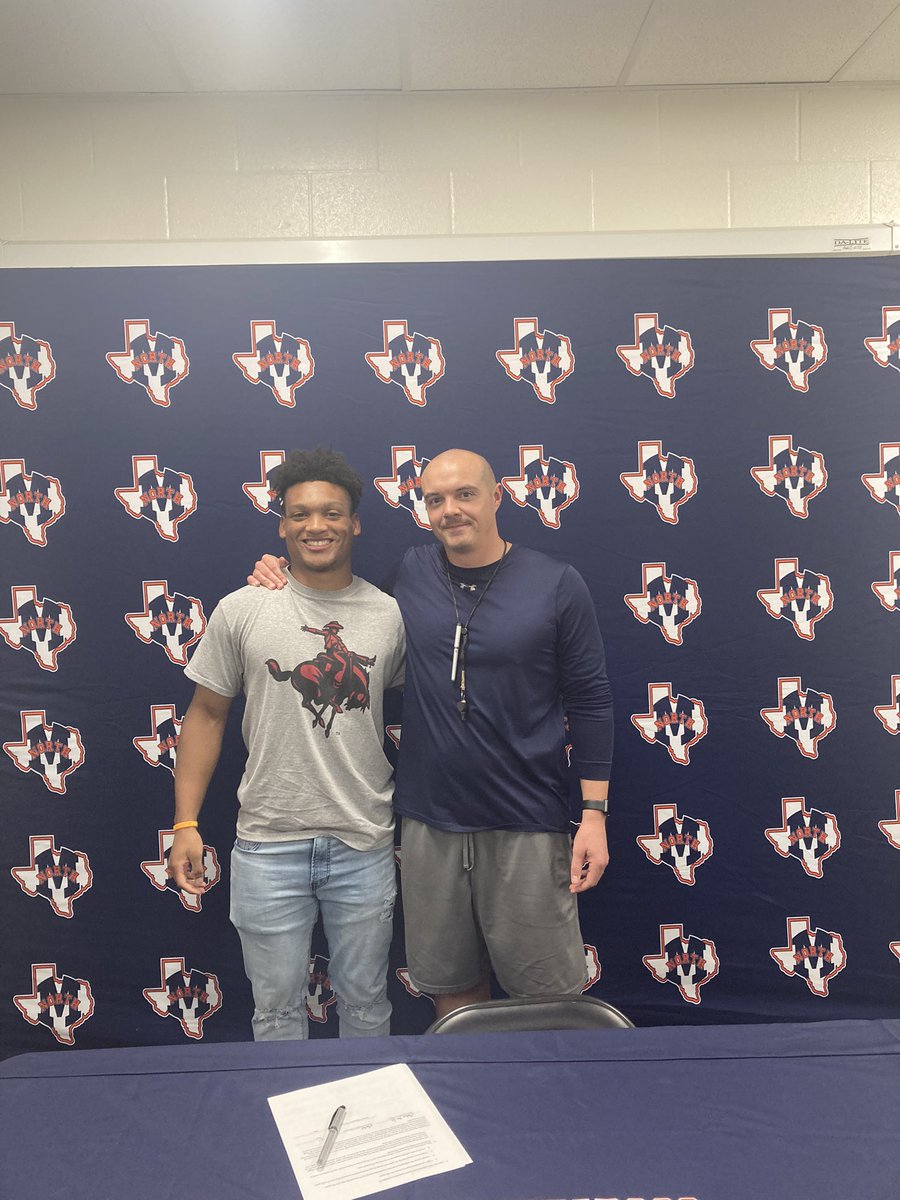 Great ball player and athlete. Tough as nails. What I will remember most is the impact he made on our school, program and myself. Made-EVERYONE-better… except for safeties in the open field! Love you bud- very proud. <a href="/jadansmith25/">Jadan Smith</a> <a href="/nwosufootball/">Ranger Football</a> <a href="/MNHS_Football/">McKinney North Football</a>