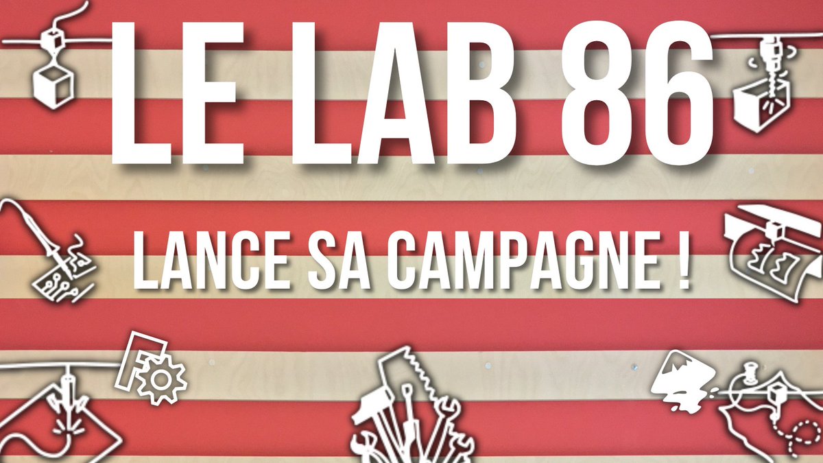 LAB86Paris's tweet photo. Le LAB 86 lance sa campagne !
Vous souhaitez vous initier aux techniques de l'univers des #fablabs ?
Pré-inscrivez-vous à nos ateliers !

https://t.co/YD40dG8AU2 https://t.co/VMg7VE4Nwp