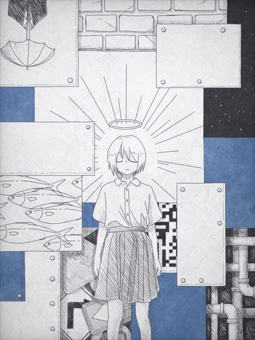 #この作品がなかったら今の自分は存在しなかったと言っても過言ではない作品

1番最初に描いた神様 