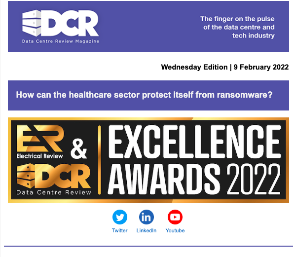 DCRmagazine's tweet photo. In today's newsletter, Mark Fenton (@6SigmaDC) tells us which tools data centre professionals can utilise to overcome the risk of change, we look at what's taking place at the @elecreviewmag Excellence Awards: https://t.co/qazXUZIWev
#KaoData #N2S #Clearlake #Rittal https://t.co/sWpcqqreow