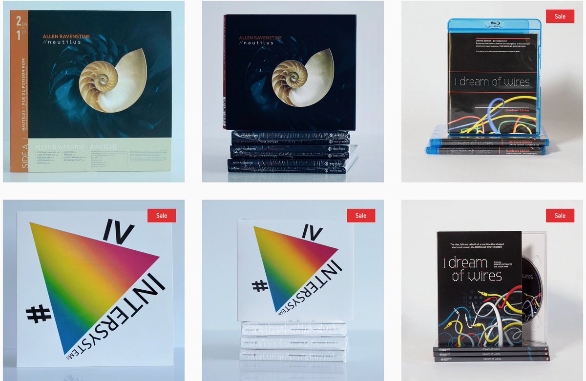 I Dream Of Wires (@idowdocumentary) on Twitter photo Massive sale now on <a href="/WaveshaperMedia/">Waveshaper Media</a> goods via <a href="/suctionrecords/">Suction Records</a> shop - 50-75% off on many items. The sale includes the last copies of "I Dream Of Wires Hardcore Edition" on BluRay. Sale on now thru April 1.
👉USA/Canada:
suction.shop/collections/on…
👉Europe/UK:
suction-eu.shop/collections/on… Massive sale now on <a href="/WaveshaperMedia/">Waveshaper Media</a> goods via <a href="/suctionrecords/">Suction Records</a> shop - 50-75% off on many items. The sale includes the last copies of "I Dream Of Wires Hardcore Edition" on BluRay. Sale on now thru April 1.
👉USA/Canada:
suction.shop/collections/on…
👉Europe/UK:
suction-eu.shop/collections/on…