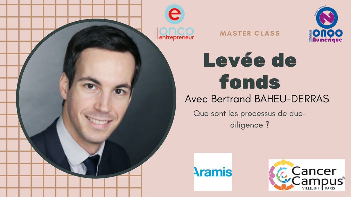 Merci à Bertrand Baheu-Derras d'Aramis Law Firm qui a animé une masterclass aux #OncoEntrepreneurs de <a href="/CancerCampus/">Cancer Campus</a> sur les subtilités de la levée de fonds qui permettent aux entrepreneurs et aux investisseurs de travailler en bonne entente. <a href="/OncoStart/">OncoSTART</a> #financement #startup