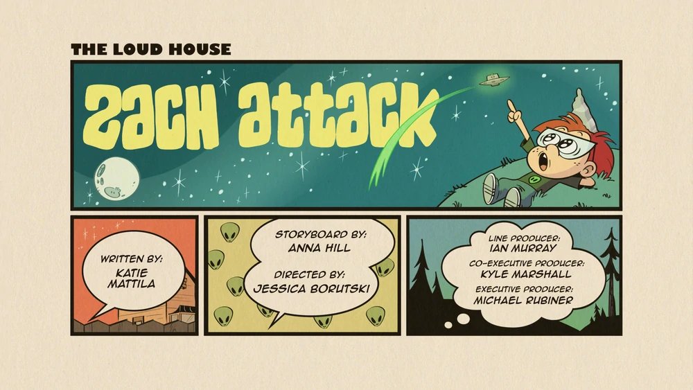 Trijosh1's tweet photo. Happy 1st Anniversary to "School of Shock", "Electshunned", "Zach Attack" & "Flying Solo"! #Nickelodeon #TheLoudHouse #TLH #SchoolOfShock #Electshunned #ZachAttack #FlyingSolo https://t.co/kDrx3aT0pI