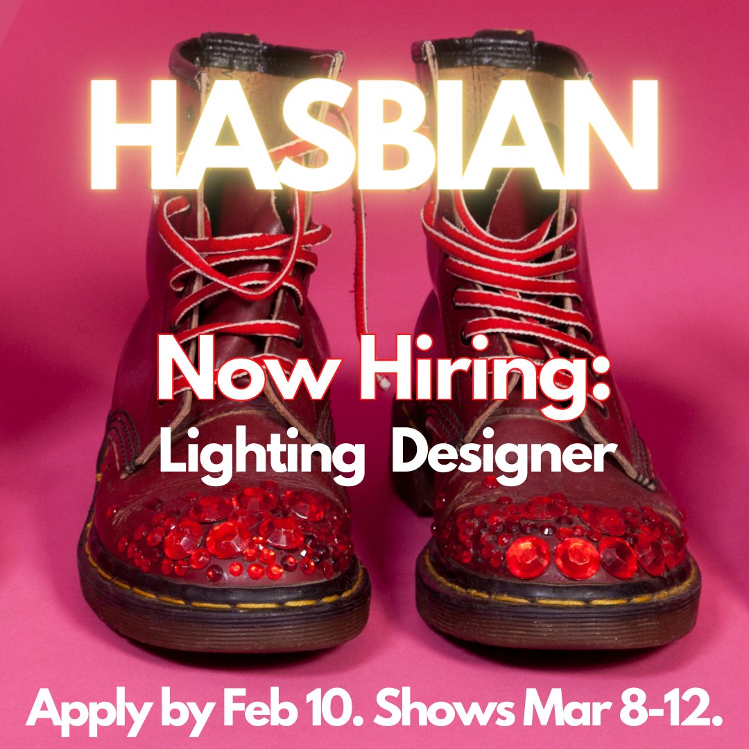 HasbianShow's tweet photo. Some stuff coming up that I don't want u to miss:
π» Tonight 9/2: Zoom watch-party, Never Been Kissed, 7pm
π‘Tomorrow 10/2: Deadline to apply for #Hasbian Lighting Designer
ππ Friday 11/2: #QueerDiary in-person, at @Stanley_Arts
πMarch 8-12: HASBIAN! At @ThePleasance! Eek! https://t.co/cPlpZw4YFR