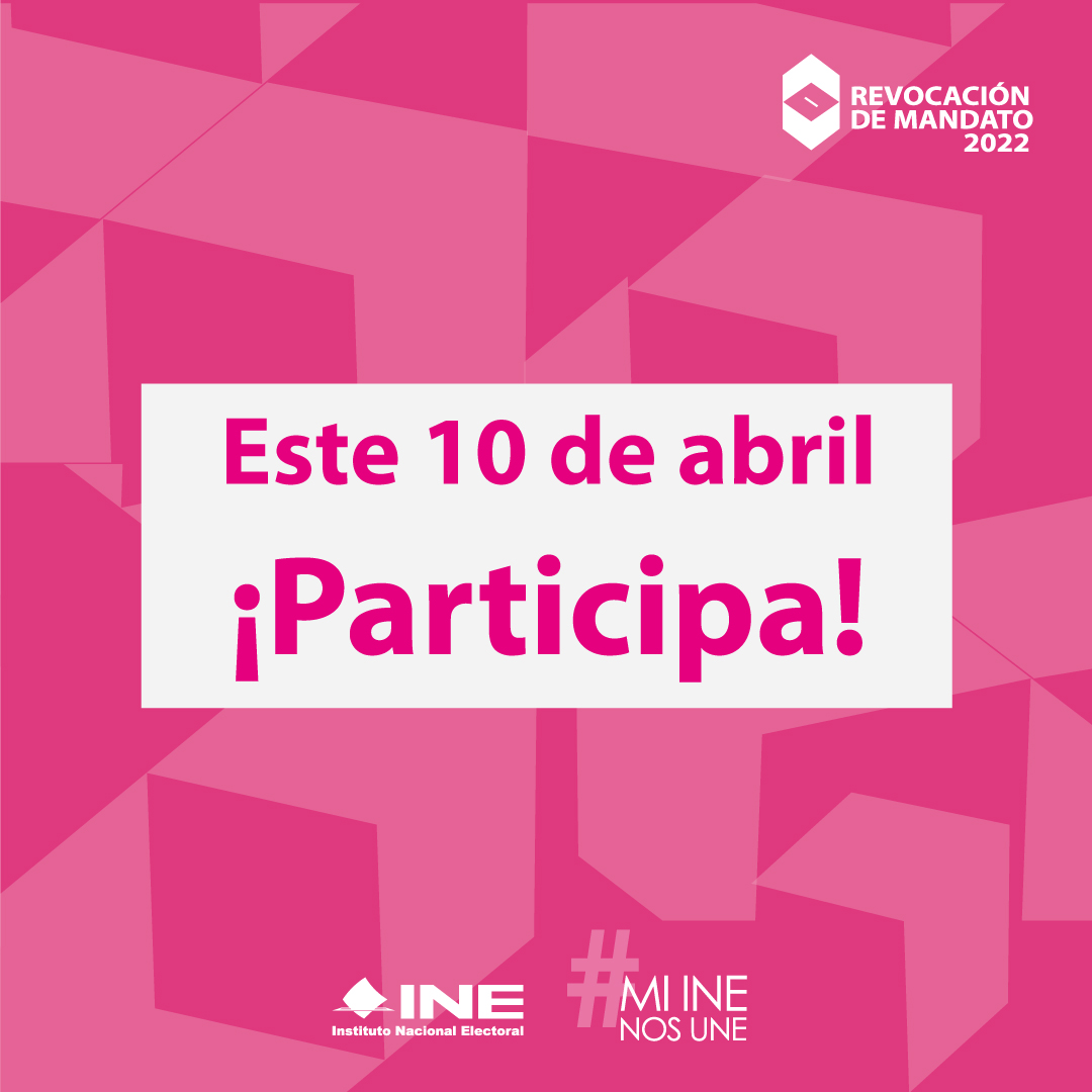INEedomex's tweet photo. Porque #MiINENosUne participa en el primer proceso de #RevocaciónDeMandato

 Este ejercicio es un #DerechoConstitucional para decidir si se le revoca el cargo al Presidente de la República a partir de la pérdida de confianza o bien, mantiene sus funciones

https://t.co/ZG4CrYE28h https://t.co/JzmYxVL13c