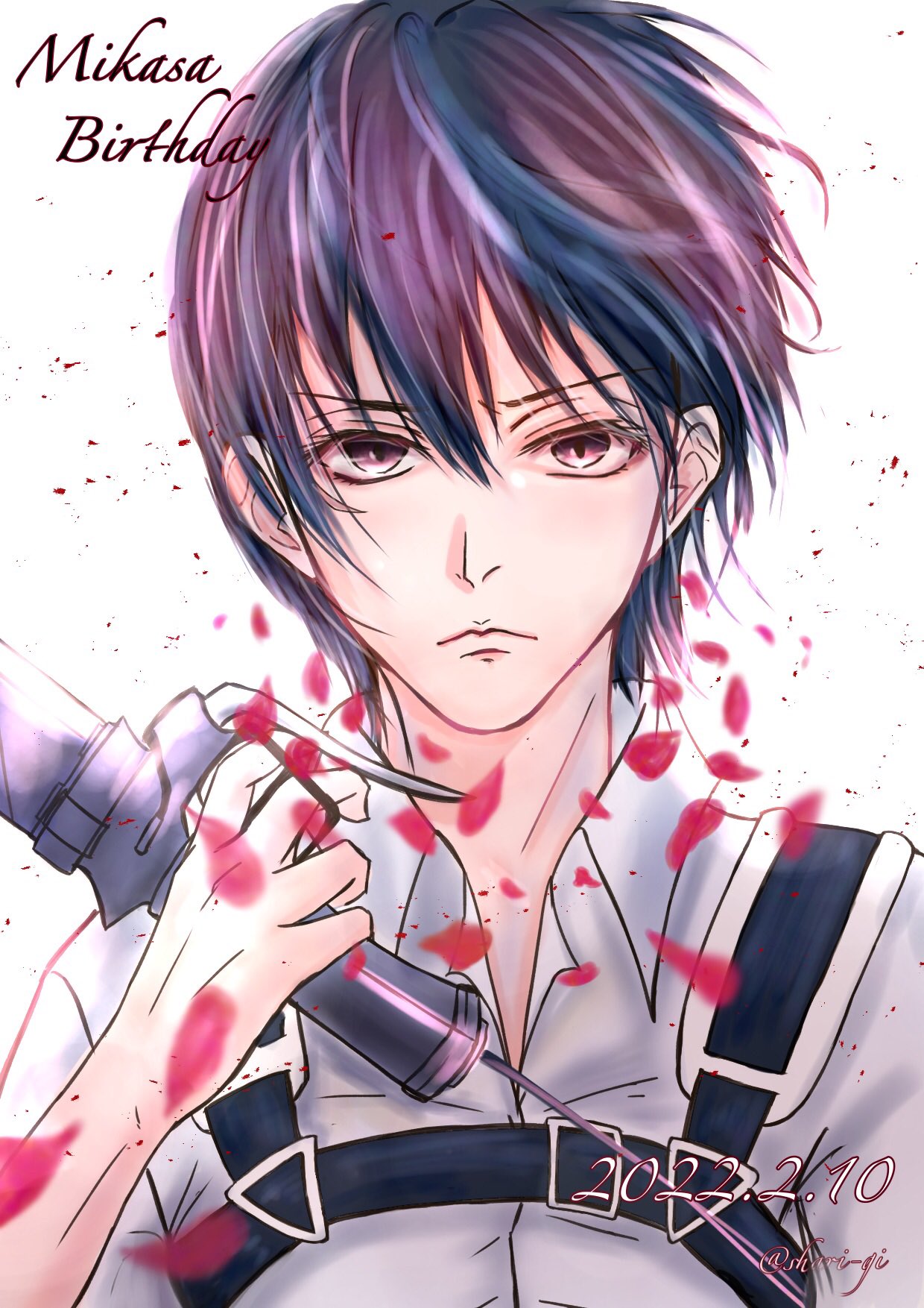 しゃり木 ミカサ生誕祭22 ミカサ アッカーマン生誕祭22 それでも 君のもとへ 迷いながらも 強い心を持って進んでいく姿が好き 誕生日おめでとう T Co Coneq8mnk0 Twitter