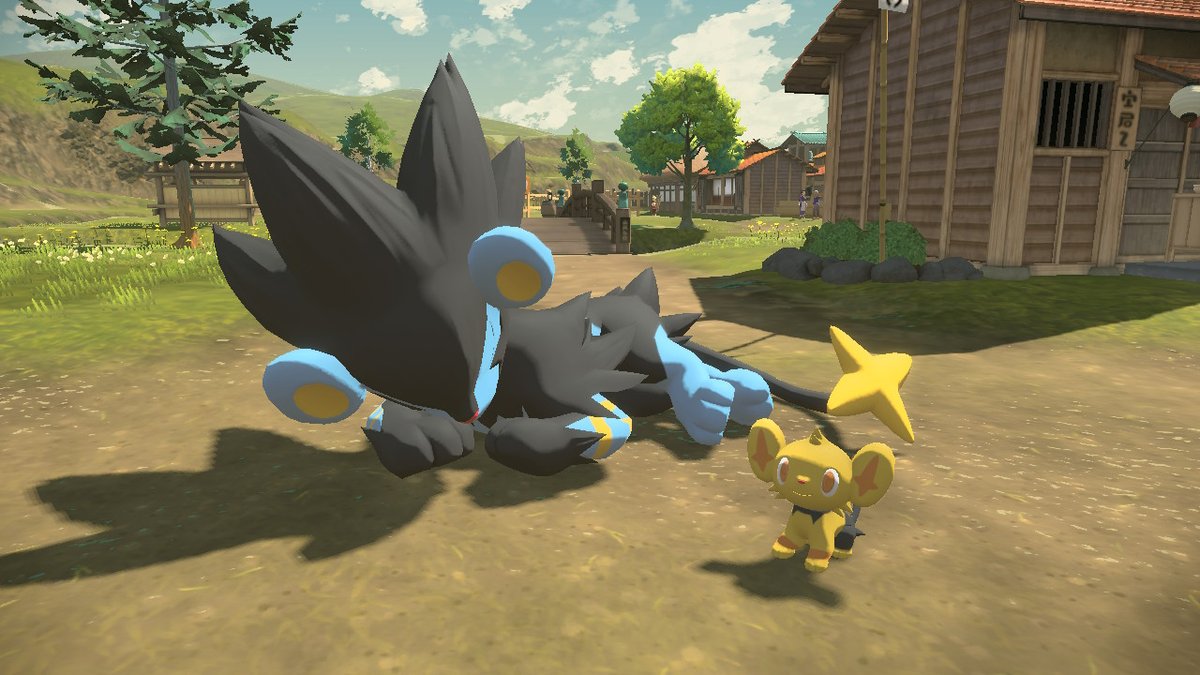DemonTea_Art's tweet photo. SCREEE
 #PokemonLegendsArceus #NintendoSwitch https://t.co/vos3LSyKIR