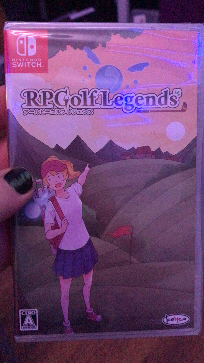 My physical copy of the fantastic RPGolf Legends by <a href="/articnetllc/">ArticNet</a> has arrived! Thank you <a href="/playasia/">Playasia</a>