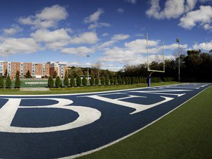 Thank you <a href="/Coach_LeVan/">Keith LeVan</a> for the invite today! Had a great time meeting staff and seeing then facilities. <a href="/FootballBentley/">Bentley Football</a>