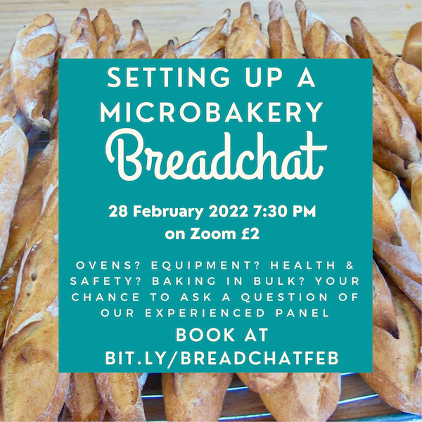 BreadBakerDani's tweet image. February Newsletter: Sign up for Bread Chat:setting up a microbakery, choose a bread making course, recipes and more - mailchi.mp/6d7c835bb3ec/f… #breadchat #microbakery #realbread