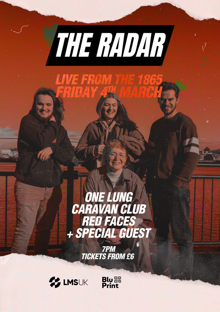 🌟GIG ANNOUNCEMENT🌟
- super excited to announce we'll be supporting THE RADAR at THE 1865 on FRIDAY 4TH MARCH⚡
- we can't wait to hit the 1865 stage for the 1st time, and we hope as many of you as possible can be there to party with us ❤
- TIX ON OUR PROFILE LINK