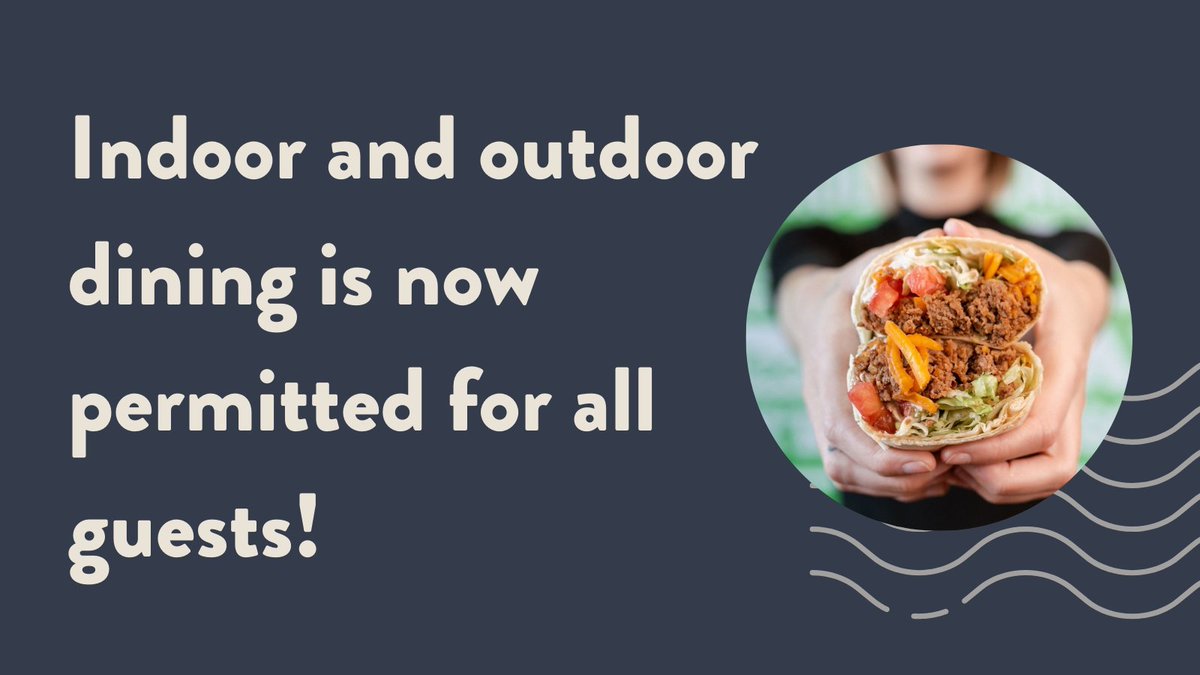shopbowerplace's tweet photo. As per the Government of Alberta's recent update, indoor and outdoor dining is now open to all guests. 

Happy dining! 🍴

#ShopBowerPlace #RedDeer https://t.co/vGIxK0EU9M
