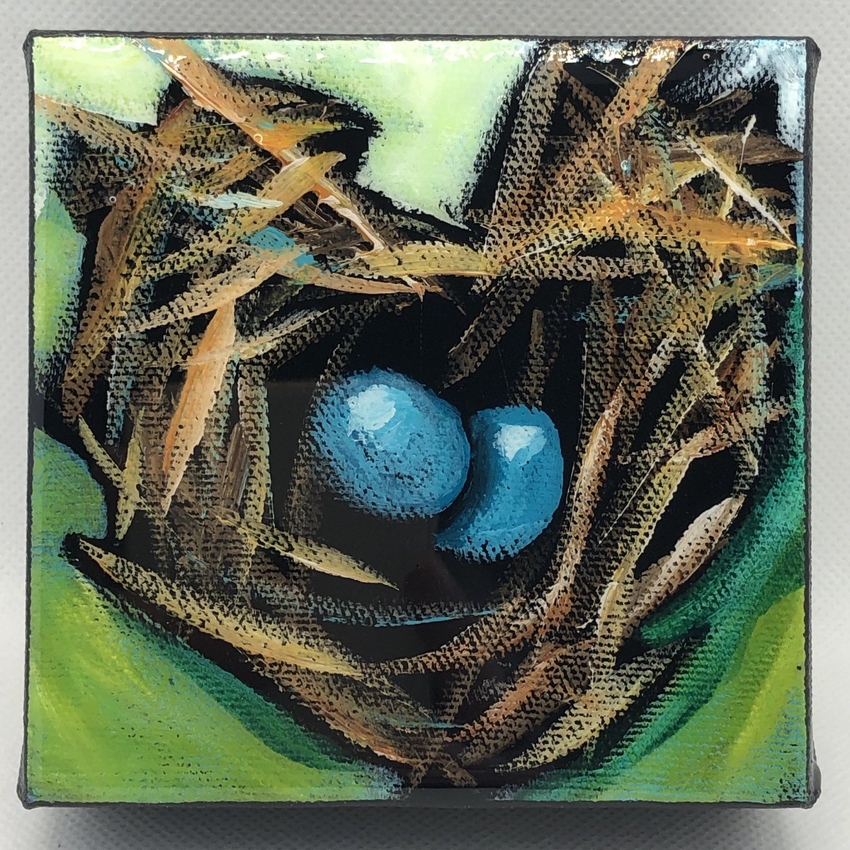 Nest H’art. Up for auction tomorrow morning! Charity fundraiser for <a href="/HeartFDN/">Heart Institute FDN</a> 

All details on my websites. #WallofHarts #HartoftheDay #HeartMonth