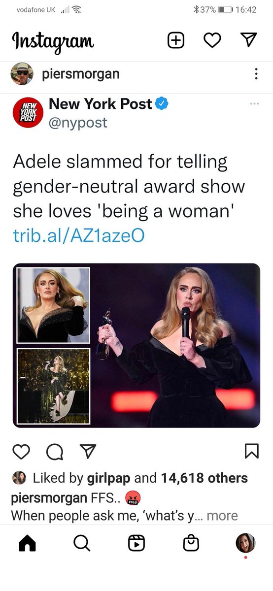 MichelleAFH's tweet image. We should be free to be who we want to be, feel the way we want to feel.  If someone wants to be a saucepan we fight for their right but @Adele says she's proud to be a woman &amp;amp; is slammed for it. Equal means equal! Love everyone for who they want to be &amp;amp; who they are proud to be