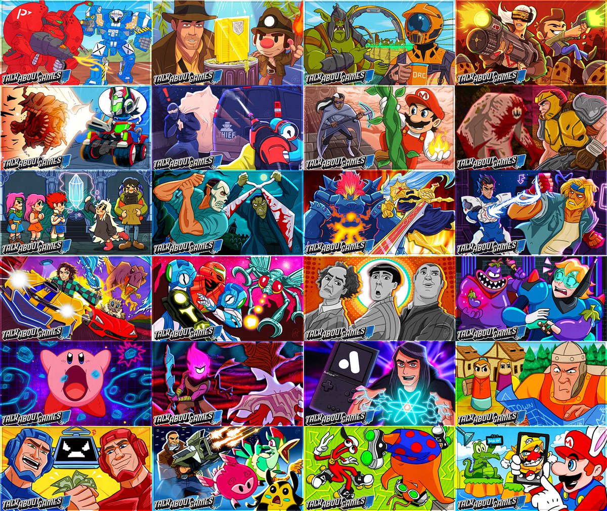 Xander Arnot ๐ฌ xanderarnot.bsky.social (@xanderarnot) on Twitter photo Going on 24 episode thumbnails Iโve done so far for <a href="/TAGamespodcast/">Talk About Games</a>. ๐น New episodes every Friday! Going on 24 episode thumbnails Iโve done so far for <a href="/TAGamespodcast/">Talk About Games</a>. ๐น New episodes every Friday!