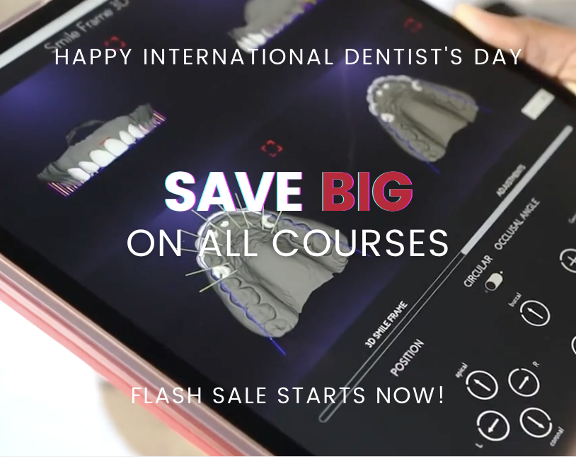 _smilefy's tweet photo. Happy International Dentist's Day! For the next 48 hours we are offering BIG savings on all our courses (up to $1,000 off). Now is the time to make digital workflows your thing! 👉https://t.co/O13RKEoWmv #digitaldentistry https://t.co/wy1CZ0IRON