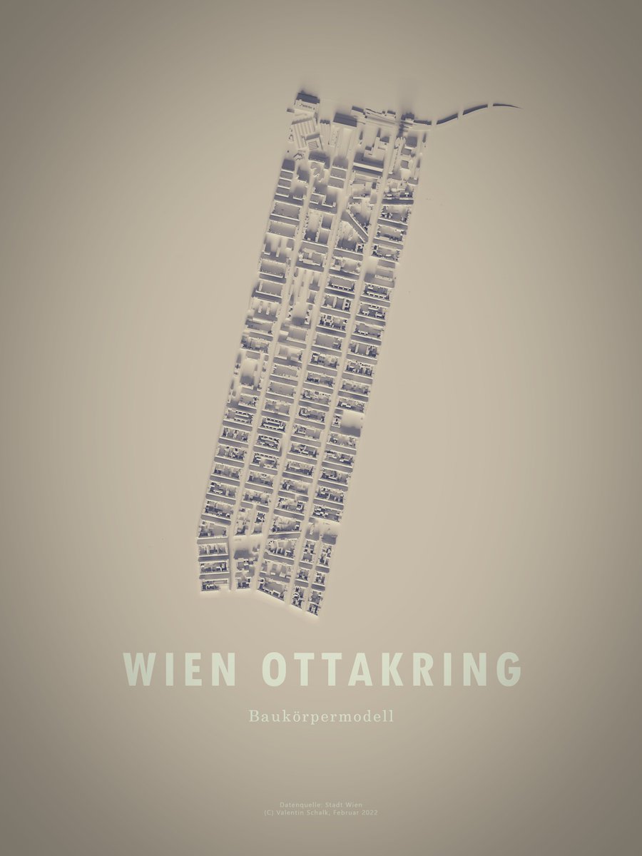 v_s_geo's tweet photo. Urban fabric model of #ottakring in #vienna. Built in #QGIS and #b3d.

Data by @ogdwien @Stadt_Wien https://t.co/nX94dwSWqT