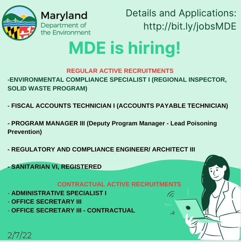 #jobs #stateemployment #joboppertunities #positionannouncement #hiring