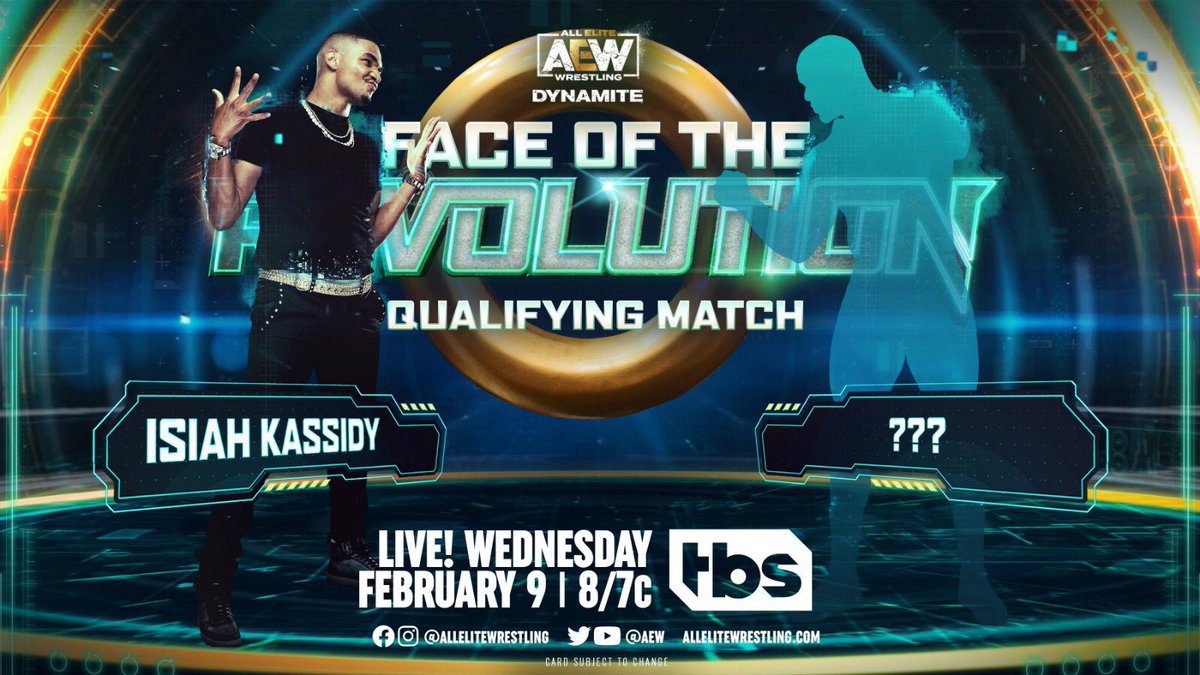 ZayKassidy's tweet photo. I may not know who I’m facing…
But what I do know…. who ever it is will be getting their ASS POUNDED Crucially with Maximum Efficiency.
& that’s on my momma💯
#AEWDynamite #ExpectTheUnexpected #TwoWatchZay https://t.co/H83cdV4BAj