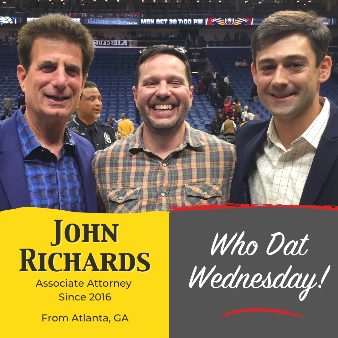 MorrisBartLLC's tweet photo. The Morris Bart law firm is made up of so many amazing people! Meet Associate Attorney John Richards from Atlanta, GA. #whodatwednesday #morrisbart #attorneylife #advocate #personalinjurylaw #lawyerup #lawfirms https://t.co/azi2FAVplB