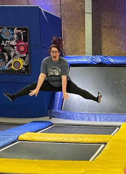SarahWatsonOT's tweet photo. And today at work 😂😂😂 exercise for mental health benefits doesn't have to be boring!! If I wont do it why would i expect my clients to!! #psychosisrehab #teamEPUT #OT #OccupationalTherapy https://t.co/A2sdTKXZAS