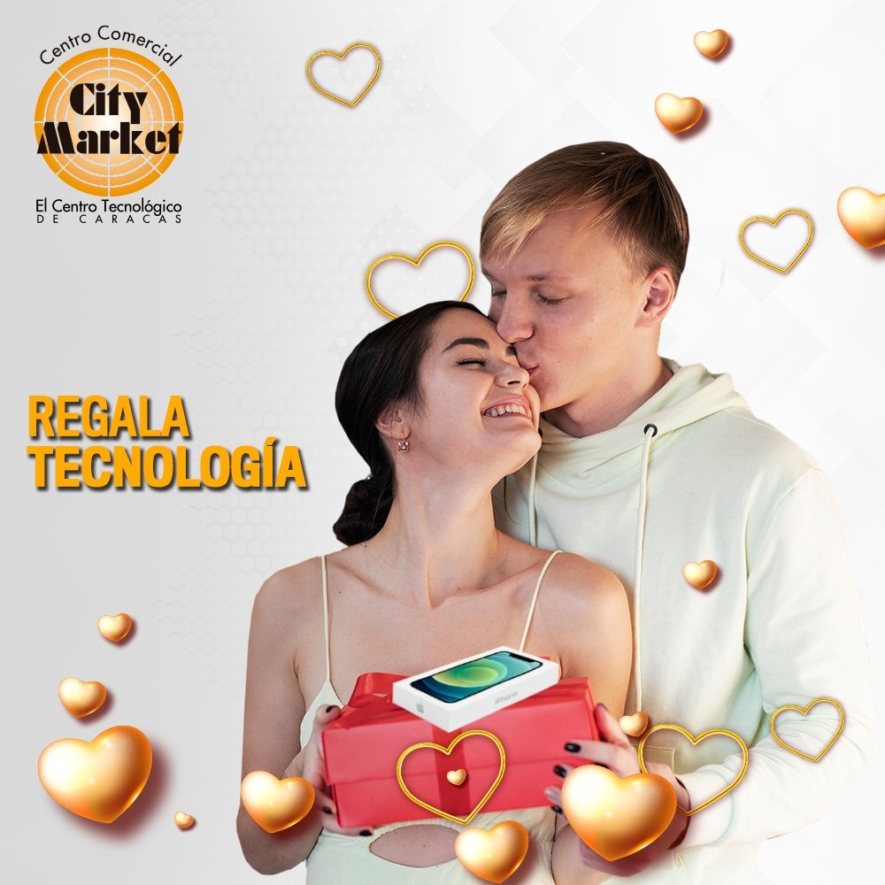 Todas las tiendas tienen increíbles promociones para que célebres San Valentín 💕😍🎁

Te esperamos! 💝📱

#CityMarket #CityMarketCcs
#SanValentin #AmoryAmistad #Amor #Tecnologia