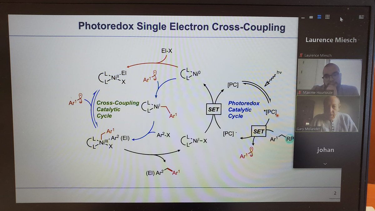 Maxime Hourtoule (@hourtoulemaxime) on Twitter photo Today We had three very nice talks at <a href="/unistra/">-</a> for a chemistry seminar !
Thank you <a href="/molandergroup/">Molander Group</a> <a href="/chrisjteskey/">Chris Teskey</a> and Prof. Winne for having accepted to present your works !
#ed222 Today We had three very nice talks at <a href="/unistra/">-</a> for a chemistry seminar !
Thank you <a href="/molandergroup/">Molander Group</a> <a href="/chrisjteskey/">Chris Teskey</a> and Prof. Winne for having accepted to present your works !
#ed222
