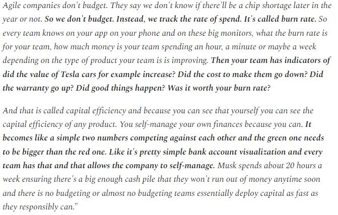 fallacyalarm's tweet image. 5/7 Here is an example, quote from @JoeJustice, a former Tesla employee:
