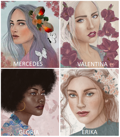 First 4 pieces from my self-tittle collection SOLD OUT. Wich one do you prefered? ☺️🌺