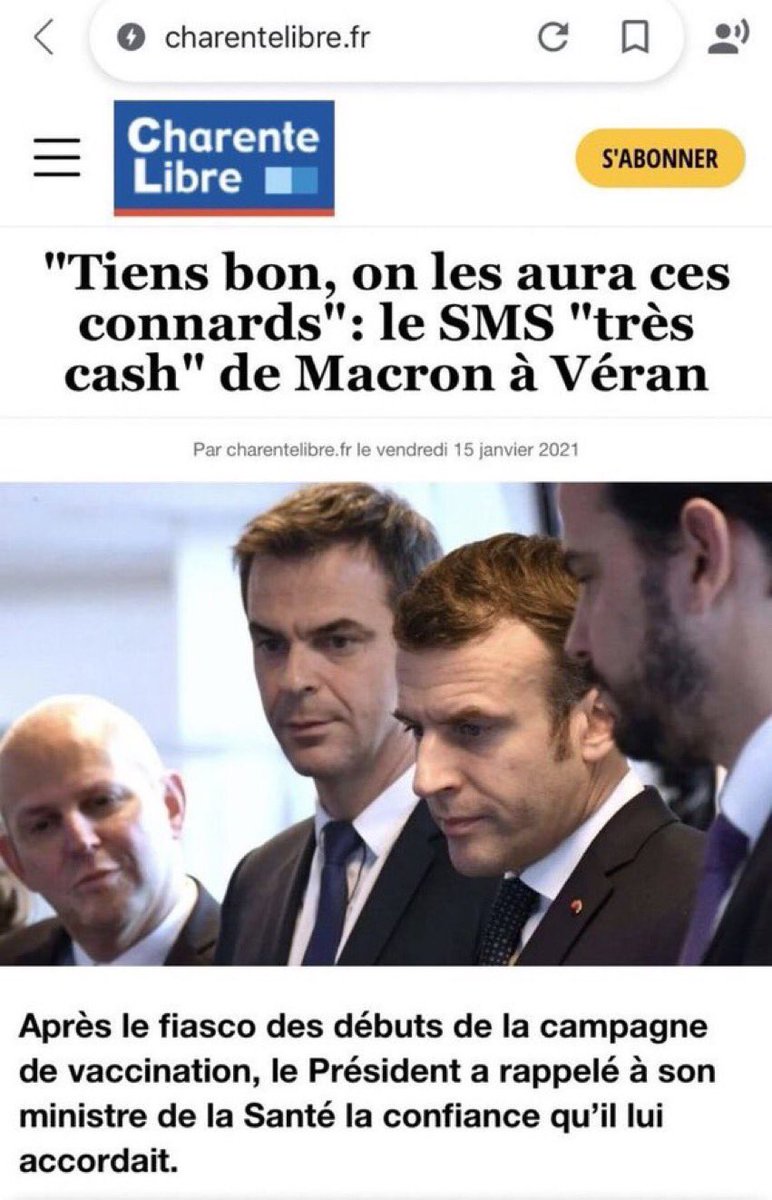 haltebrin's tweet photo. @FredCherouvrier Quelle honte de traiter une partie des citoyens de connards #macron2022 #petitsoumis https://t.co/1zBUKyAOHX