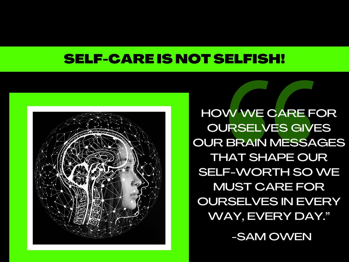 thebrycerunge's tweet photo. Remember...#selfcare is NOT selfish!

#PISDHopeWeek #MentalHealthMatters #BeTheOne https://t.co/hIukc3rrEz