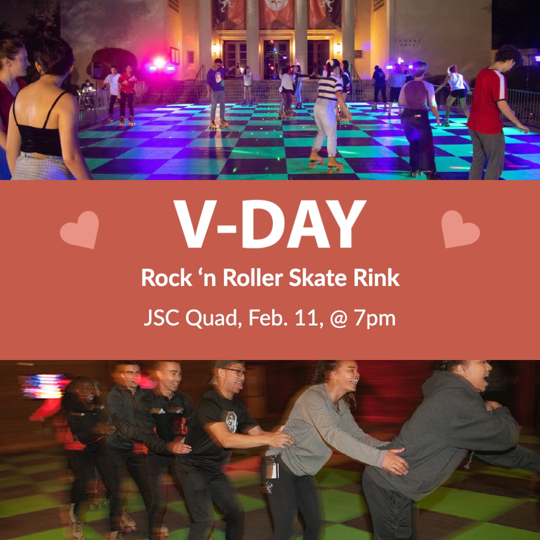 Come join us for a rolling night of fun at Rock ‘n Roller Skating Rink at the JSC Quad - This Friday, February 11 at 7pm. 

Oxy ID Required.  

#occidental #oxy #studentlife #students #collegelife #occidentalcollege #oswald #rollerskates