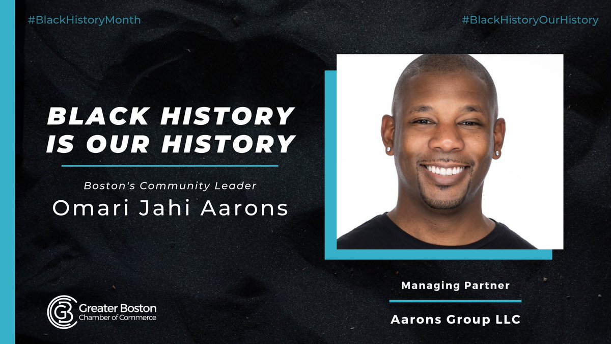 bostonchamber's tweet photo. The current contributions of this region's thriving Black entrepreneurs, creatives, and leaders are helping shape Boston's shifting voice and culture. 

On our blog, @omariaarons of @aaronsgroupllc shares a powerful message on effective equity, read now: 
https://t.co/f2uyOy8Y6d https://t.co/fT4KiG0qLM