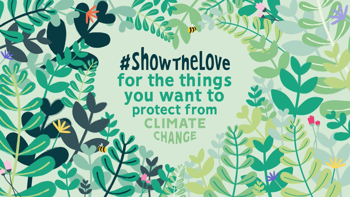 Whether you want to sew a patchwork green heart, bake a green heart cake, or create a digital green heart with your community - anyone can #ShowTheLove for the things you want to protect from climate change this February. Get involved! 

theclimatecoalition.org/show-the-love/…