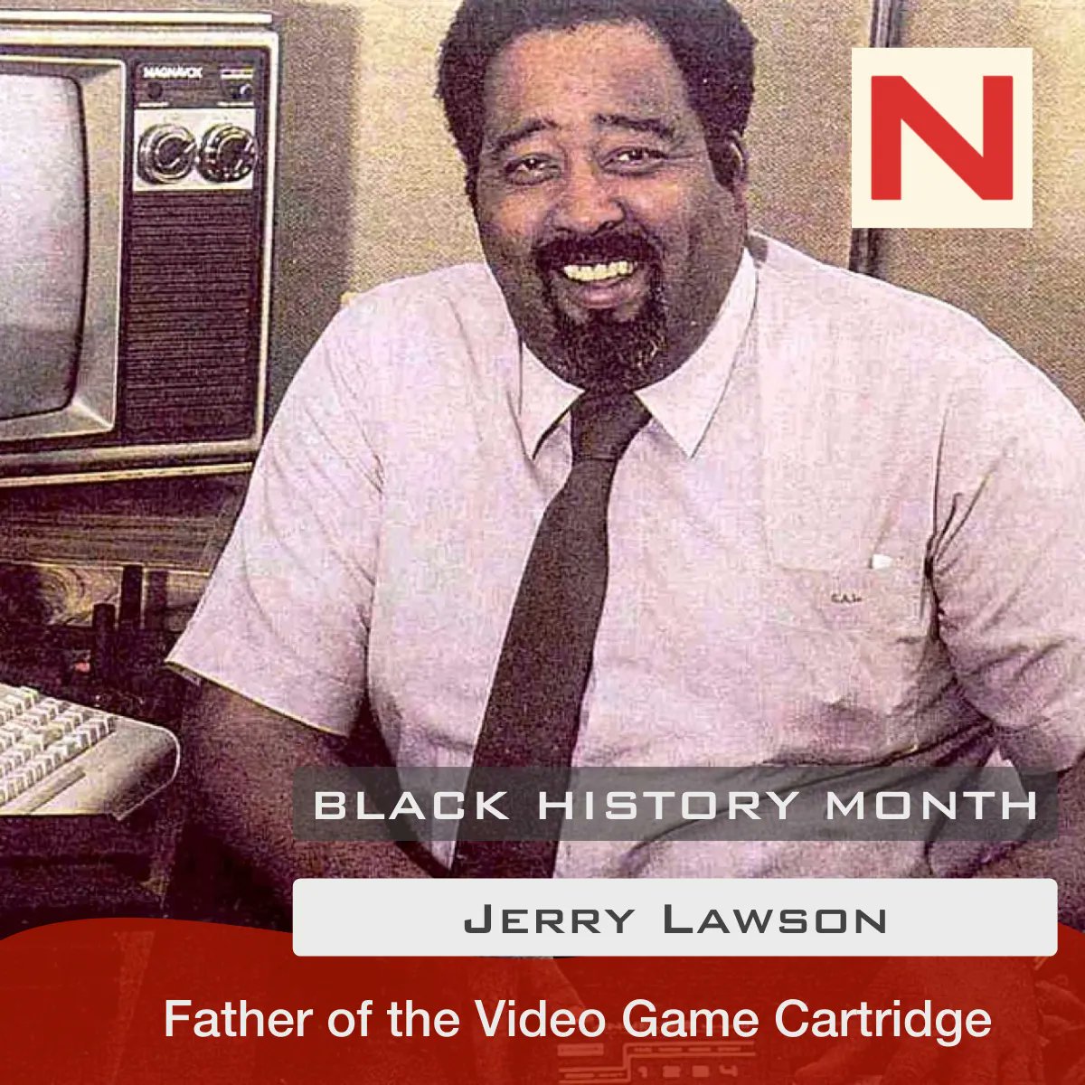 Jerry Larson was instrumental in developing the world's first cartridge-based video game console, the Fairchild Channel F, one year before the Atari. Jerry left Fairchild in 1980 to found Videosoft.

For more info: nere.vu/35Y67ka

#BlackHistoryMonth #technology #gaming