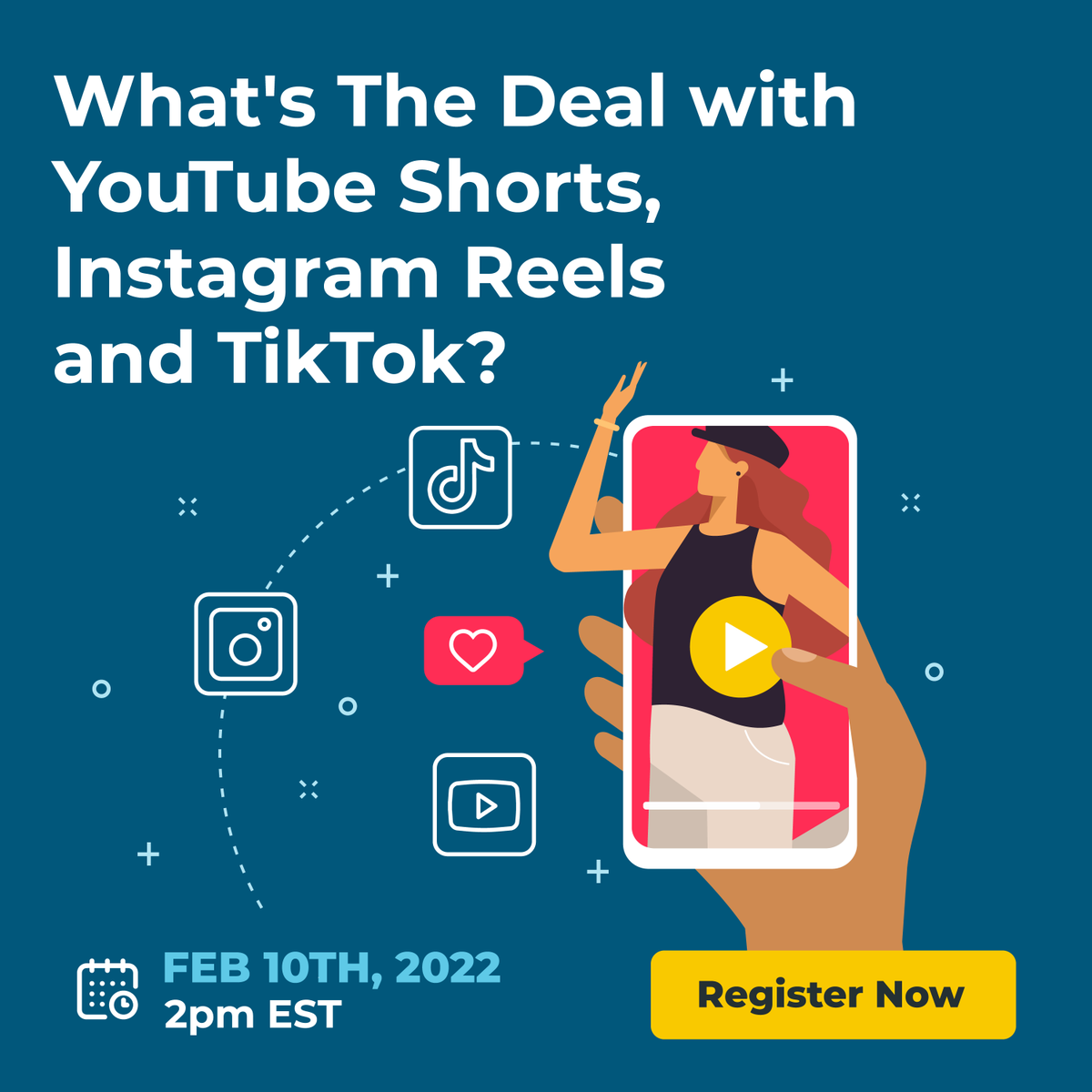 ZenBusinessCmty's tweet photo. Curious about new video formats and how to use them for your small business? Join us live tomorrow at 2pm ET for all of the details. Register to join here: https://t.co/BwdQJuyrzy https://t.co/CnVh5nq0ut
