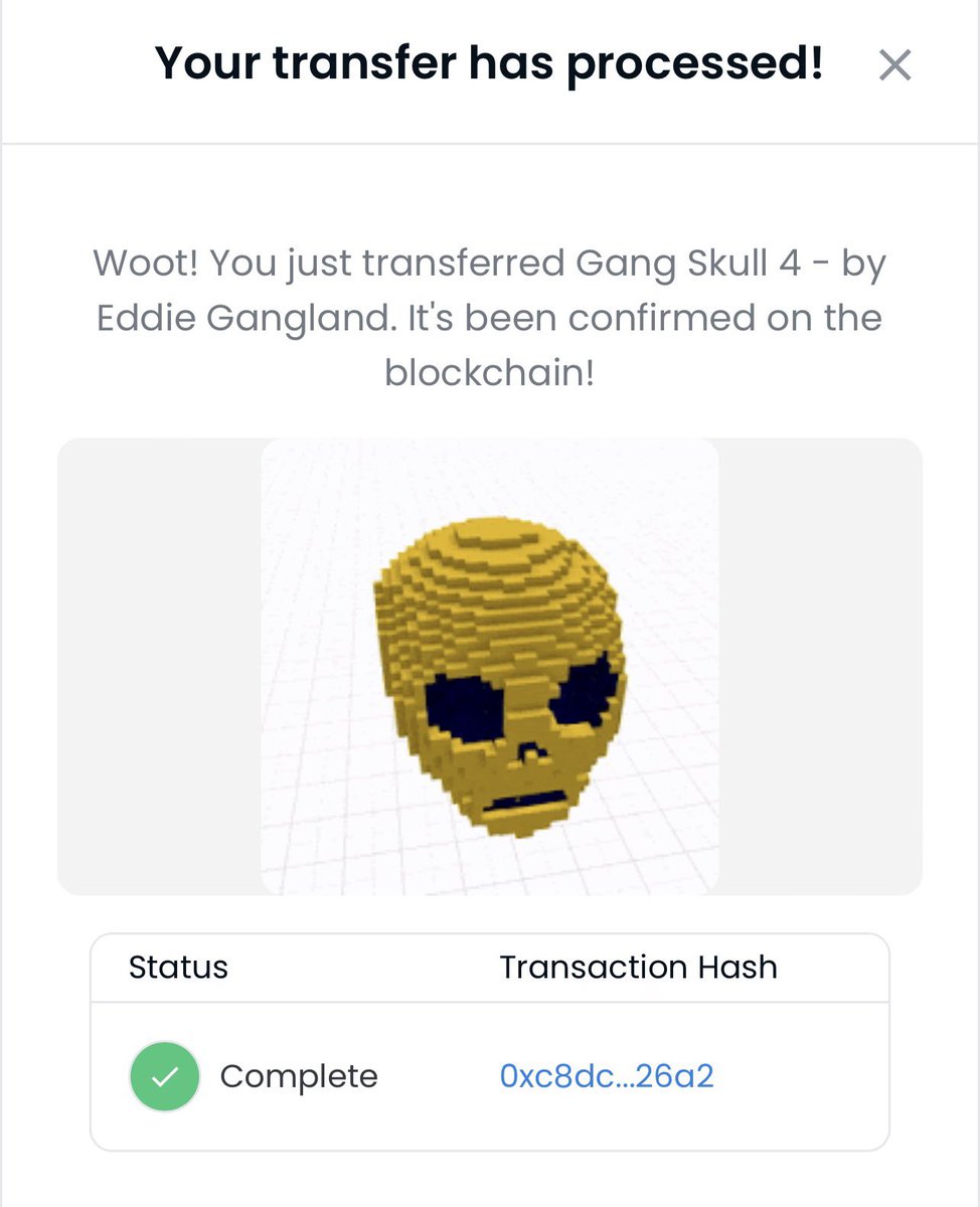 eddiegangland's tweet photo. 🎁Golden Skull NFT Giveaway🎁
-Retweet this post
-Tag 3 friends

I’ll airdrop a few prizes.

#nft #nftgiveaway #nftart #nftartist #nfts #nftdrop #opensea #nftcollector #clonex #bayc #cryptopunks #eth https://t.co/R3kGvkHBe4