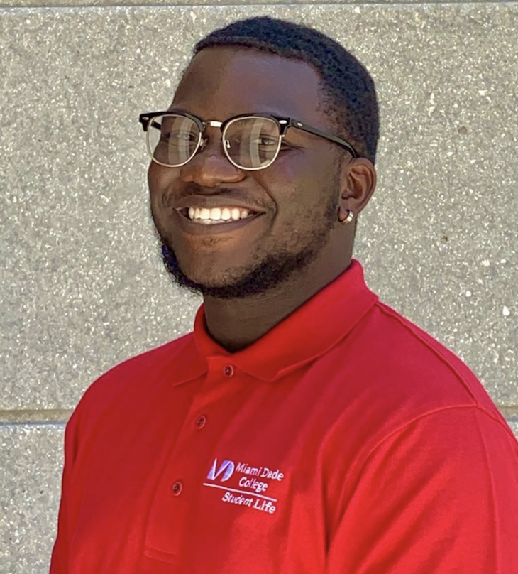 MDCollege's tweet photo. We are #MDCProud of Douglas Baptiste who was awarded as @TheFCSAA SGA Division Student of the Month for January! Douglas goes above and beyond to serve the #MDCHomestead campus and community.
#BeMDC https://t.co/xfsbyzTaDe