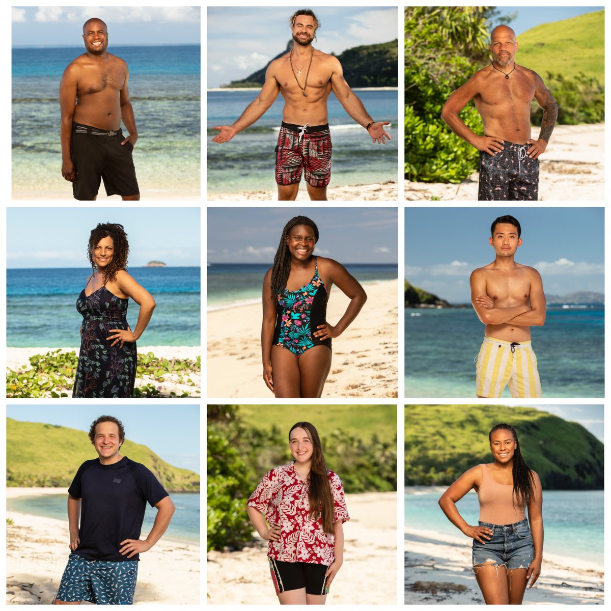 JeffProbst's tweet image. Here are the 18 new players who’ll be giving #Survivor everything they’ve got this season! Check out @survivorcbs for names and tribe details. It all starts March 9th.