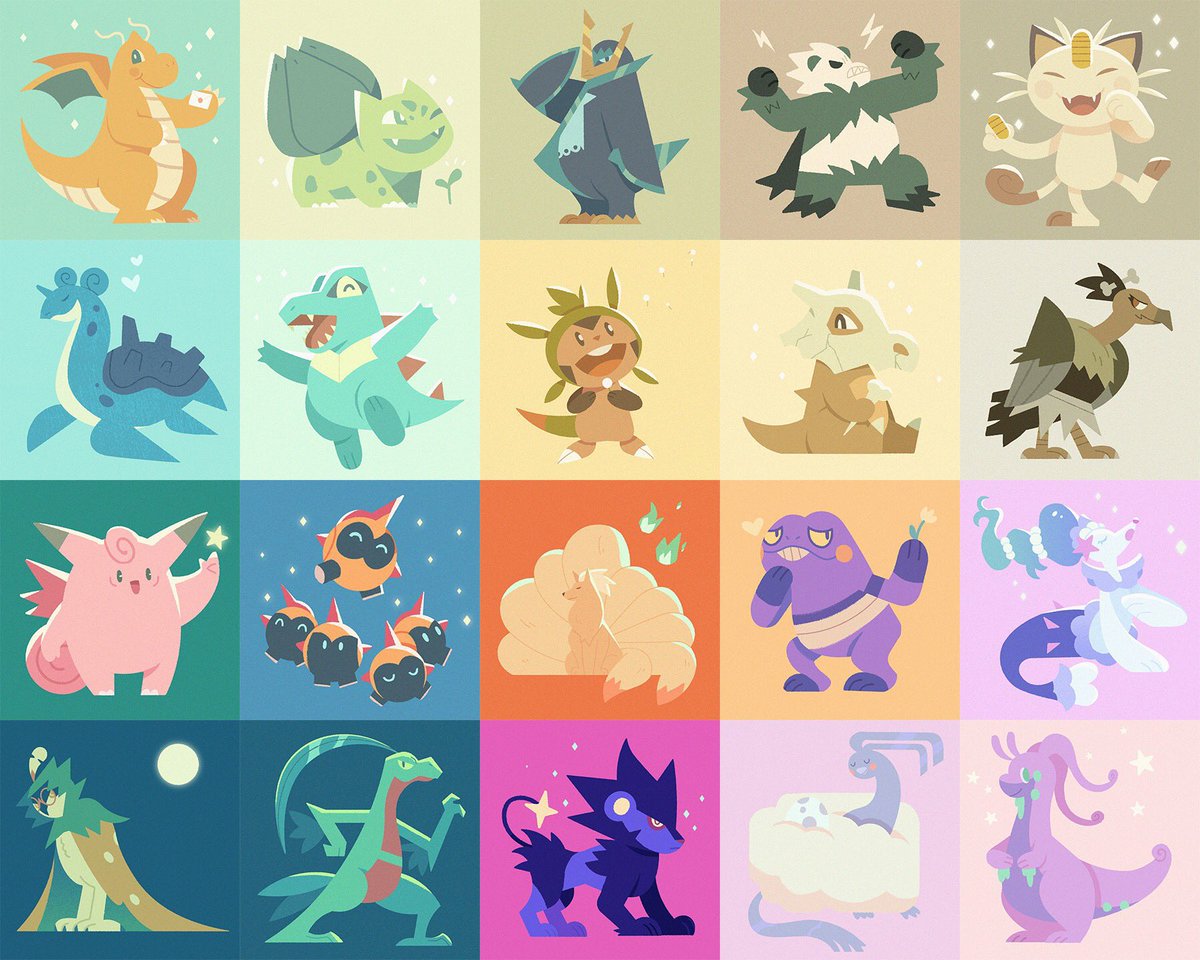 carrot_boi's tweet image. Been binging Pokémon legends arceus so here are some old poke doodles!