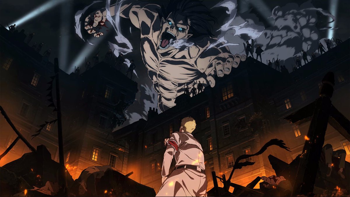 getFANDOM's tweet photo. 'Attack on Titan Final Season Pt. 1' wins Anime of the Year at the #AnimeAwards 🏆

(via @Crunchyroll) https://t.co/FZYZuy2uZS