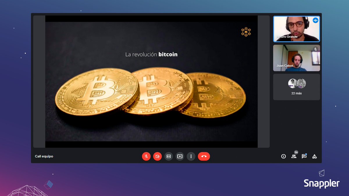 Hoy nos capacitamos acerca de la revolución #Bitcoin con <a href="/ArtuGrande/">Artu Grande e/acc 🇦🇷</a>, CEO de Academia Brillar. 
Gracias Artu por invitarnos a acercarnos un poco más a esta transformación en el mundo te la tecnología!