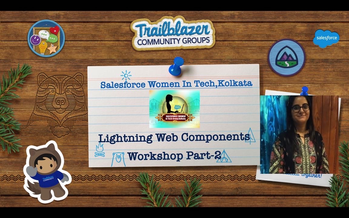 witkolkata's tweet image. Thankyou @iamKapilBatra and Swati for such wonderful sessions on LWC!
Recordings available here: youtube.com/playlist?list=…
Congratulations @swapnamantha06 for winning the contest!
See you all at the Part-3!
RSVP: trailblazercommunitygroups.com/events/details…
#TrailblazerCommunity #witkolkata #witLWC