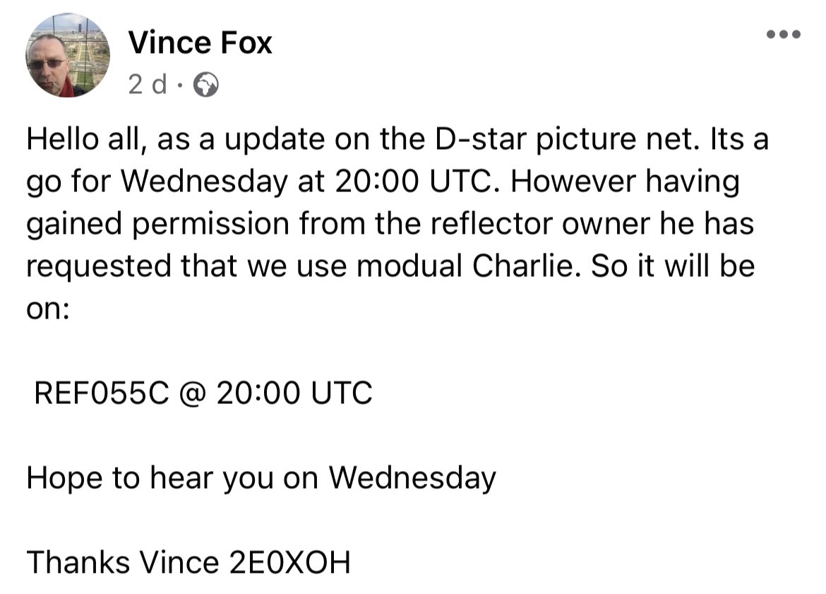 M3SXA's tweet photo. Picture mode on #icoms tonight at 20:00 UTC on reflector REF55C organised by 2E0XOH #hamradio #amateurradio https://t.co/tbGyh6rley
