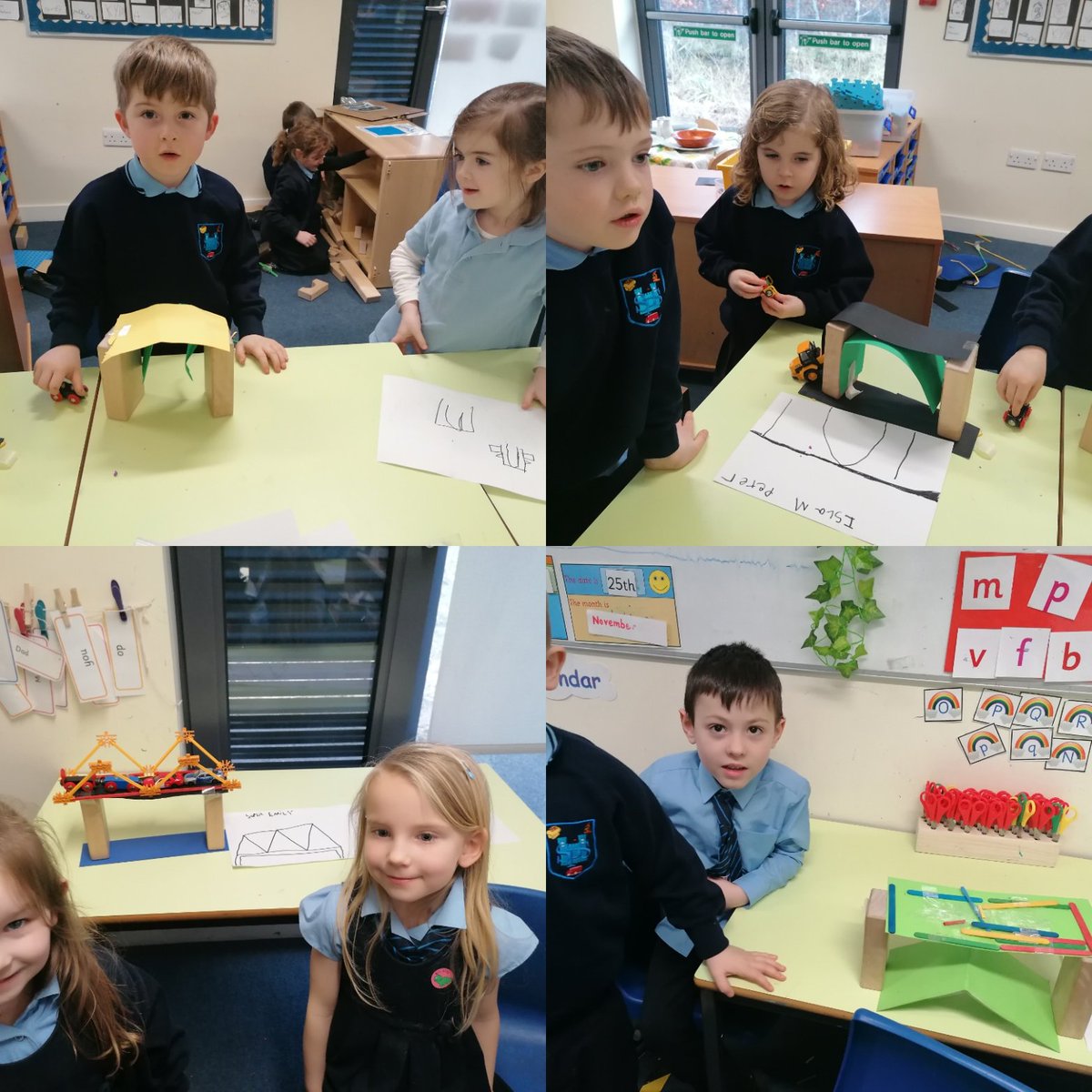 Recently we were learning about Scotland. We showed particular interest in bridges in Scotland. We've now looked at different types of bridges and today we created a plan and then worked together to build bridges, we could use anything in our class. <a href="/SimpsonPrimary/">Simpson Primary</a> <a href="/WL_STEM/">West Lothian STEM</a>