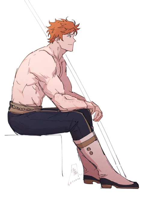 taking a break 

#FE3H #FireEmblemThreeHouses #sylvainjosegautier 