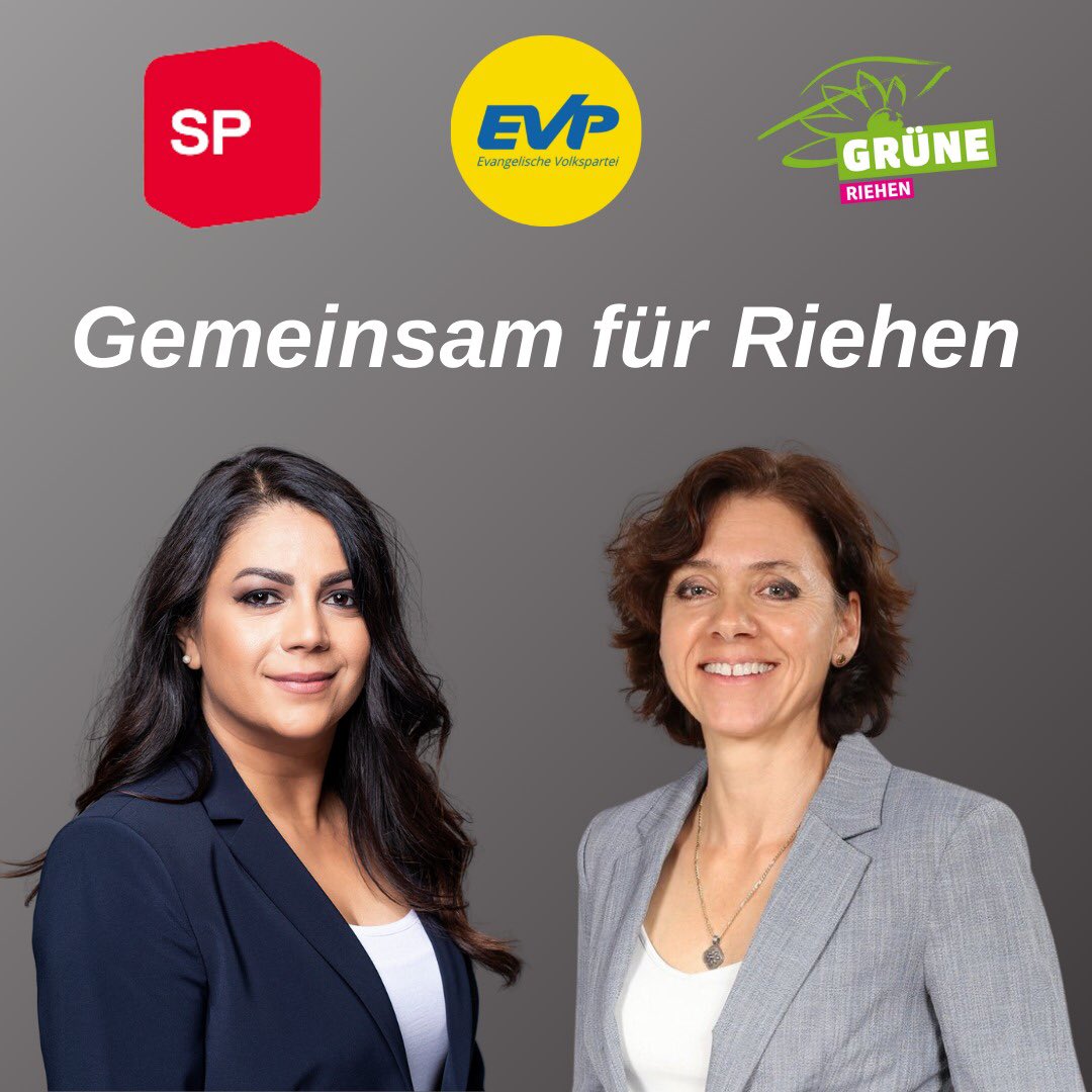 leschhorn's tweet photo. Ich bin sehr stolz, dass wir mit @EdibeGoelgeli für den Gemeinderat und @KaufmannChristi fürs Gemeindepräsidium zwei sehr kompetente Persönlichkeiten zur Wahl stellen können, welchen es um ein #Riehen der Vernunft, der Weltoffenheit und des Zusammenhaltes geht. https://t.co/gXmQaIXqJK